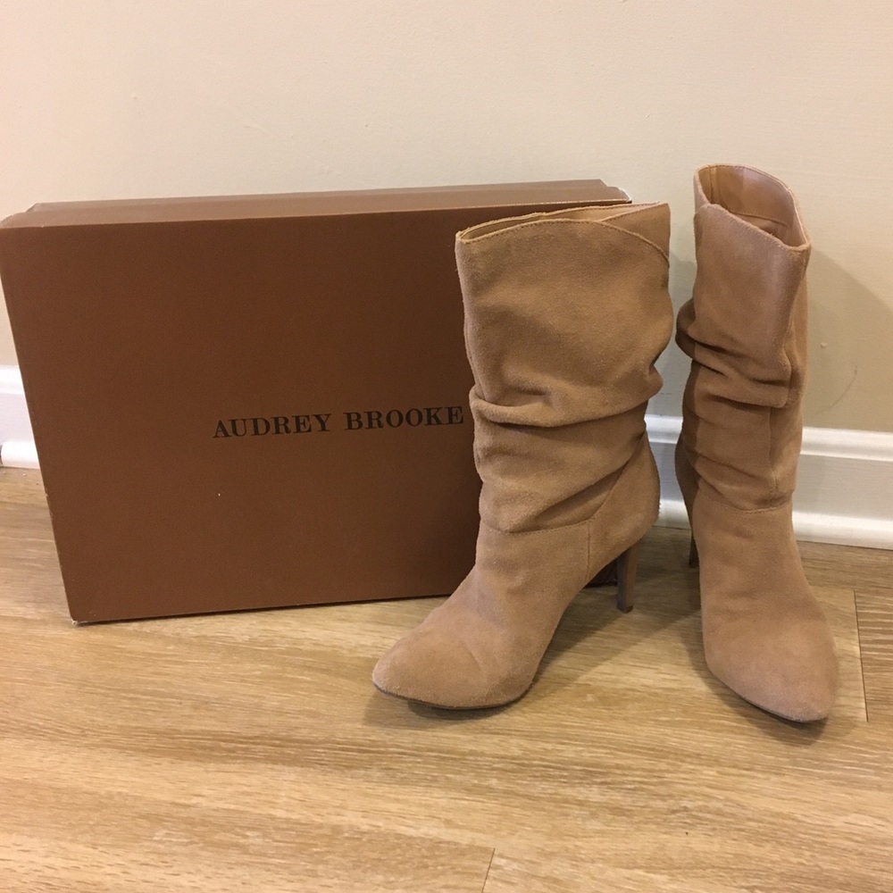 Tan Suede Boots
